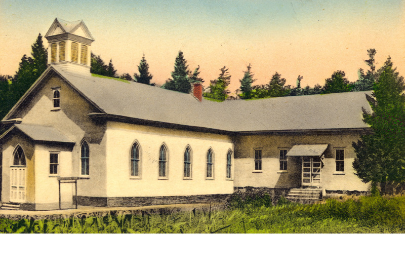 Salem Reformed Church in Pocono Pines, now known as Salem United Church of Christ, is located on Old Sullivan Road.