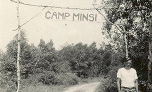 Camp Minsi, original entrance