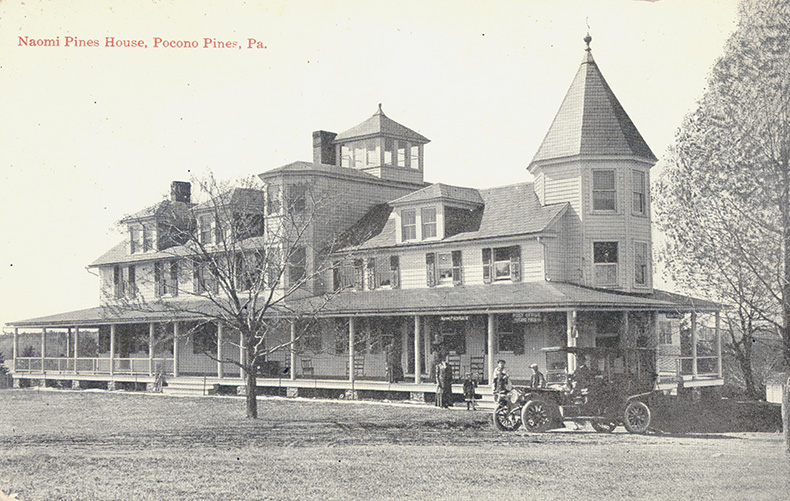 Naomi Pines House in the early 1900s.