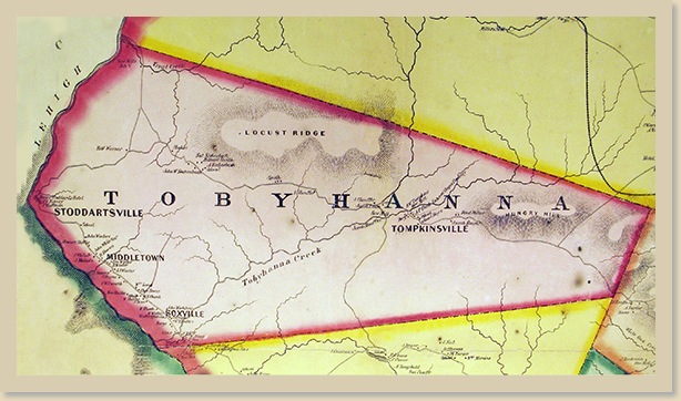 Old Tobyhanna Township Map